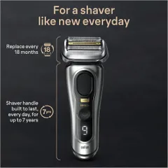 Máy cạo râu điện Braun Series 9 Pro 9517S/9419S Wet & Dry | Made In Germany