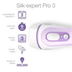 Máy Triệt Lông Cao Cấp Braun Silk Expert Pro 3 - Chính Hãng, Bảo Hành 22 Tháng