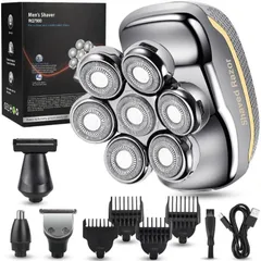 Máy Cạo Trọc Cao Cấp Đa Năng Men's Shaver RQ 7900 | Cạo Trọc, Cắt Tóc, Cạo Râu, Tỉa Lông Mũi Men's Shaver RQ 7900 7D...