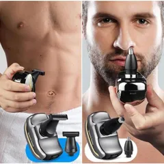 Máy Cạo Trọc Cao Cấp Đa Năng Men's Shaver RQ 7900 | Cạo Trọc, Cắt Tóc, Cạo Râu, Tỉa Lông Mũi Men's Shaver RQ 7900 7D...