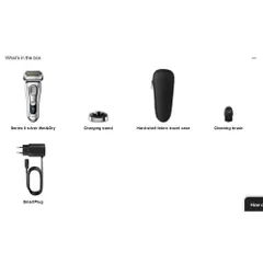 Máy cạo râu Braun Series 9 9330S Wet & Dry | Made in Germany - Open Box