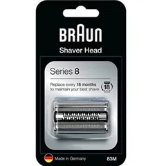 Đầu, Lưỡi Máy Cạo Râu Braun Series 8 - Màng Lưỡi Thay Thế Braun 83M, Chính Hãng