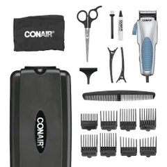 Tông Đơ Cắt Tóc Điện Cao Cấp CONAIR HOME HAIRCUTTING KIT 18PC, Model HC244NGBV | Hàng Nhập Mỹ