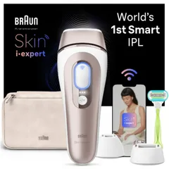 Máy Triệt Lông Laser Cao Cấp 4 Đầu Braun IPL 7, Model: Braun Skin i-Expert  PL7243, PL5267, PL5257, Chính Hãng