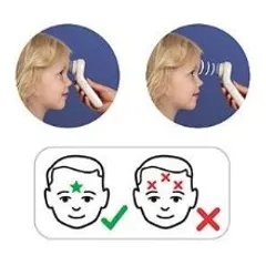 Nhiệt kế đo Trán Braun | Hàng chính hãng