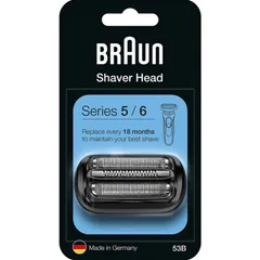 Bộ Đầu Lưỡi(Màng) Braun 53B Dùng Cho Máy Cạo Râu Braun Series 5, 6 | Made In Germany