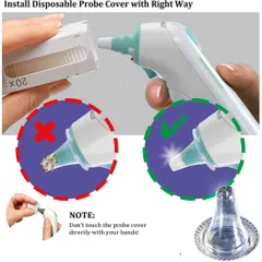 Đầu bọc mũi nhiệt kế Braun | Hàng Công Ty Của Mỹ