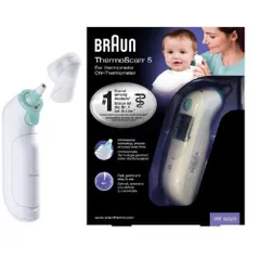 Nhiệt kế đo tai Braun IRT6020 | Máy đo thân nhiệt Braun ThermoScan 5 IRT6020 817594