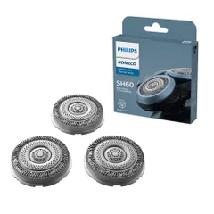 Đầu, Lưỡi Philips Norelco SH60/72 Thay Thế Cho Máy Cạo Râu  Philips Series 6000, Chính Hãng.