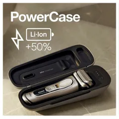 Hộp Sạc, Sạc Dự Phòng Braun PowerCase Cho Máy Cạo Râu Braun Series 9, 9 Pro, 8...