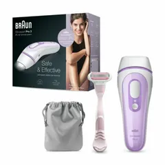 Máy Triệt Lông Vĩnh Viễn Cao Cấp Braun Silk-Expert Pro 3, Chính Hãng | Nhập Từ Mỹ