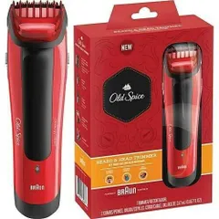 Tông đơ cắt tóc Braun Old Spice Beard & Head Trimmer | Chính Hãng | Bảo Hành 2 Năm