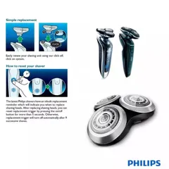 Bộ Đầu Lưỡi, Philips Norelco RQ12PRO Thay Thế Cho Máy Cạo Râu Philips Series 8000, Chính Hãng