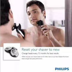 Bộ Đầu Lưỡi, Philips Norelco RQ12PRO Thay Thế Cho Máy Cạo Râu Philips Series 8000, Chính Hãng