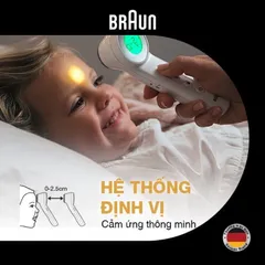 NHIỆT KẾ ĐIỆN TỬ, HỒNG NGOẠI ĐO TRÁN BRAUN BNT400, BNT300 | CHÍNH HÃNG