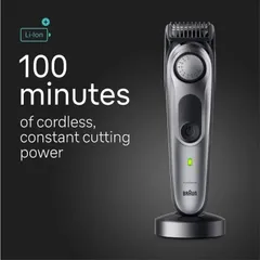 Tông đơ cắt tóc đa năng Braun All-in-One11-in-1, 12-in-1, 40 cài đặt độ dài, Chính Hãng