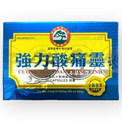 Viên Uống Bổ Xương Khớp Cường Lực Toan Thống Linh Malaysia (Hộp 20 Viên) - Hỗ Trợ Giảm Đau Mỏi Cơ Khớp, Cột Sống - Mã 1497