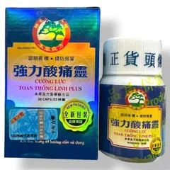 Viên Uống Bổ Xương Khớp Cường Lực Toan Thống Linh Malaysia (Hộp 20 Viên) - Hỗ Trợ Giảm Đau Mỏi Cơ Khớp, Cột Sống - Mã 1497