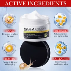 Kem Dưỡng Trắng Ốc Sên 120g Collagen Snail Cream