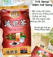 Trà Genpi Tea Orihiro giảm mỡ bụng 60 gói Nhật Bản - Hỗ trợ thanh lọc cơ thể 📉 Giá tốt nhất Shopee