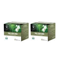 Combo Trà Sâm Dứa Hoa Nhài Túi Lọc - Siêu Thị Thiên Nhiên Hộp 30 Túi Trà Thảo Mộc