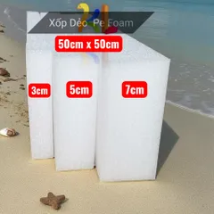 mút xốp dẻo cắm hoa cây giả khổ 50-50cm dày 3/5/7cm 817772