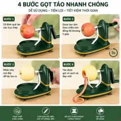 Máy gọt hoa quả trái cây đa năng - Giải pháp hoàn hảo để làm sạch vỏ trái cây!
