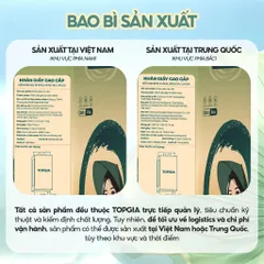 Khăn giấy Top Gia treo tường Sắc Việt, siêu mềm mịn, an toàn cho da, bịch 1280 tờ 817845