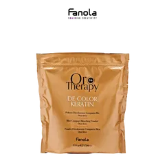 Bột tẩy tóc xanh không bụi, bổ sung Keratin và tinh chất vàng OROTHERAPY 500gr