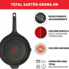 Chảo đúc cao cấp Tefal Robusto có miệng rót