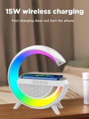 Loa Bluetooth Sạc Ko Dây Đèn Tạo Không Khí 3in1 BT 2301