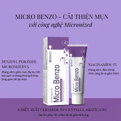Gel Chấm mụn đẩy mụn ẩn gom cồi mụn Tazoretin Xanh, Micro Benzo Benz