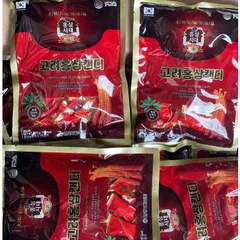 Combo 2 gói Kẹo hồng sâm Hàn Quốc gói 200g