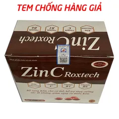 (Công Ty NK) Viên Kẽm ZinC Roxtech 100 Viên - Bổ Sung Vitamin C, B Tăng Cường Sức Đề Kháng, Hỗ Trợ Hệ Miễn Dịch, Dinh Dưỡng Cơ Thể Khỏe Mạnh