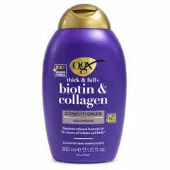 Dầu gội và xả OGX Biotin & Collagen 385ml - Chăm sóc tóc dày và chắc khỏe, ngăn rụng tóc siêu hiệu quả