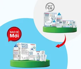 Bộ vệ sinh mũi OTOSAN Nasal Wash Kit giúp làm sạch, kháng khuẩn
