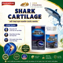SỤN CA MAP SHARK CARTILAGE lọ 60v - HỖ TRỢ PHỤC HỒI VÀ TÁI TẠO MÔ SỤN KHỚP
