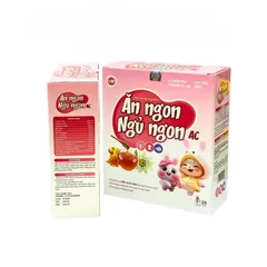 (Công TY NK) Siro Ăn Ngon Ngủ Ngon AC Cho Trẻ Hộp 20 ống x 10ml