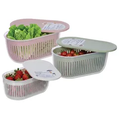 HỘP THỰC PHẨM ELIP 2 LỚP BỘ 3- 6597