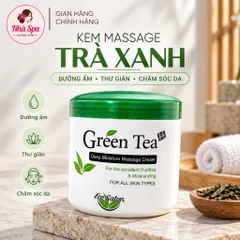 Kem massage Trà Xanh Green Tea HQ. Hàng chuẩn loại 1. Hàng Chính Hãng
