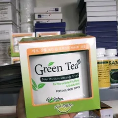 Kem massage Trà Xanh Green Tea HQ. Hàng chuẩn loại 1. Hàng Chính Hãng