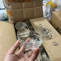 K1- Bát Thuỷ Tinh dùng trong Spa. Có các kích cỡ khác nhau K1