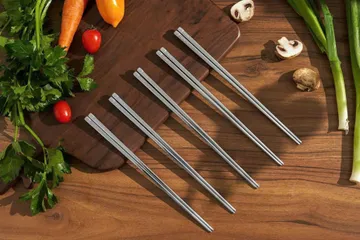 SET 10 ĐÔI ĐŨA INOX 316 CAO CẤP KAILER - KL-8386