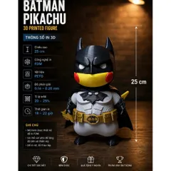 Mô hình Batman & Pikachu 818246