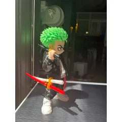 Mô Hình Chibi Zoro Streetwear One Piece In 3D(30cm)