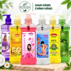 Tinh Dầu Massa Body Chai 500ml,750ml , Massa Giúp Cơ Thể Thư Giãn, Tốt Cho Sức Khoẻ.