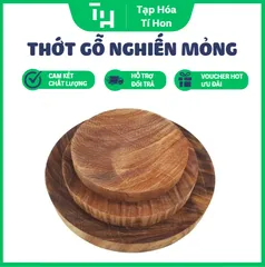 thớt gỗ nghiến mỏng nguyên khối độ dày 2.5cm (TH694)