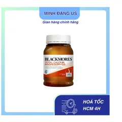 Viên uống bổ sung Canxi Total Calcium & Magnesium + D3 Blackmores