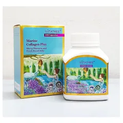 Viên uống Đẹp Da Marine Collagen Plus hãng Vitatree của Úc hộp 100 viên