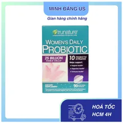 Men vi sinh cho phụ nữ Trunature Women’s Daily Probiotic 90 viên